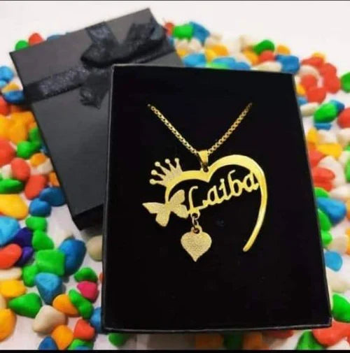 Customized Heart Shape Necklace