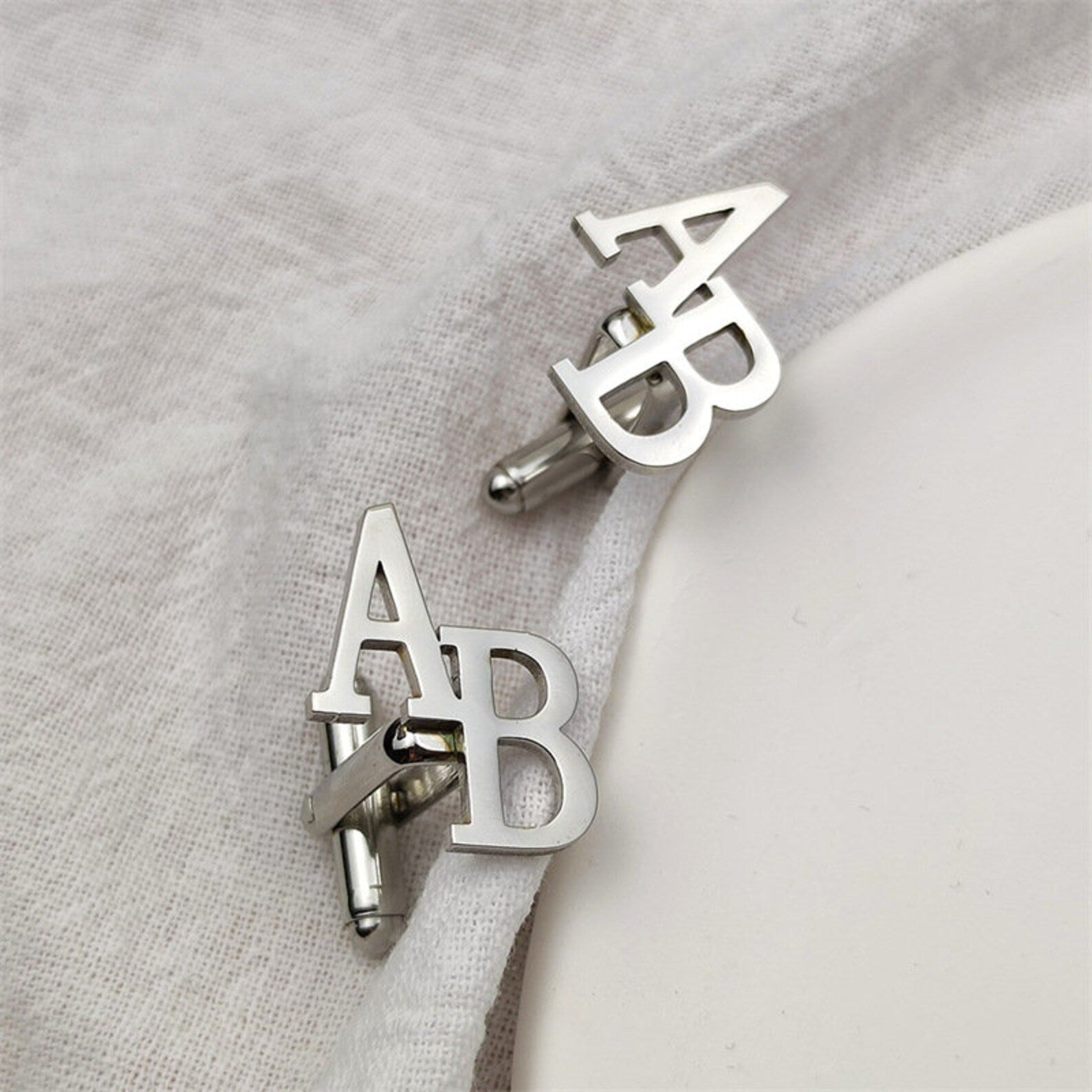 INITIAL ALPHABET CustomiSe Cufflinks